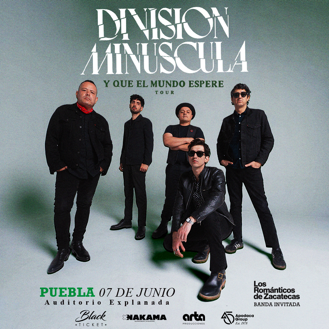 División Minúscula regresa a Puebla con su «Y Que El Mundo Espere Tour»