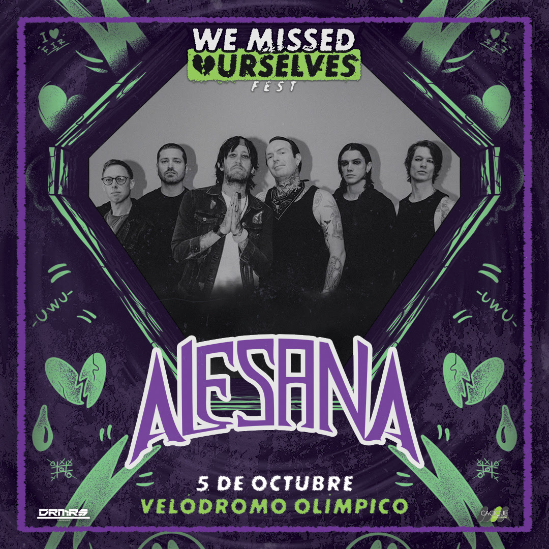 Alesana se SUMA al cartel del #WMOF!