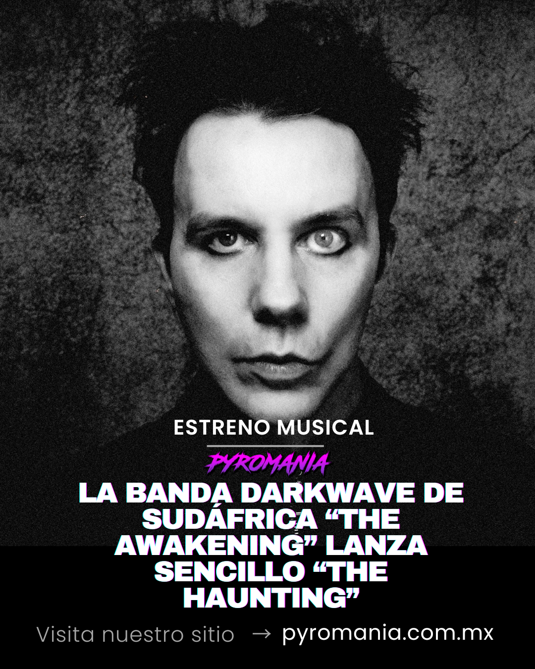 The awakening…Lóbrego, oscuro y maravilloso | Darkwave/goth desde Sudáfrica.