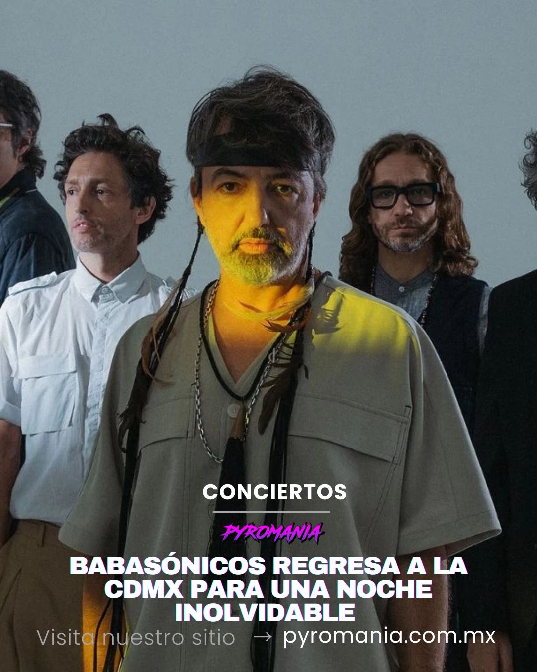 Babasónicos regresa a la CDMX para una noche inolvidable
