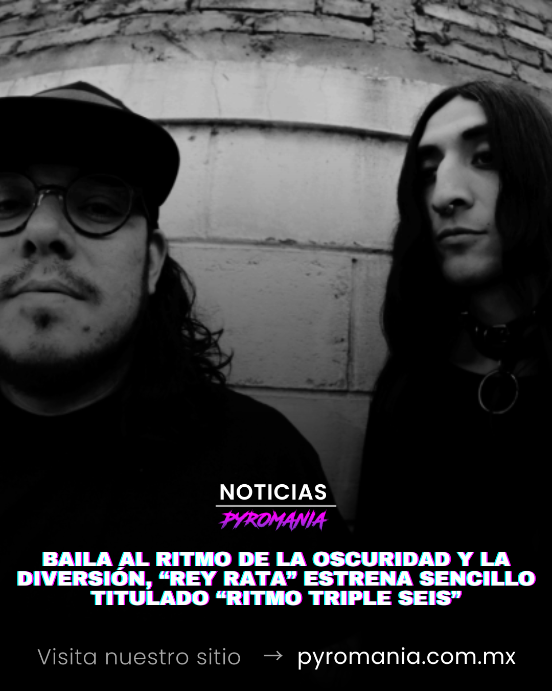 Vampiros, andróginos y fiesta “Rey Rata” estrena sencillo.