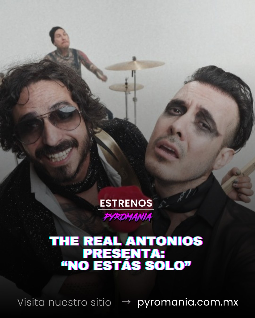 The Real Antonios estrena sencillo titulado “No estás solo”.
