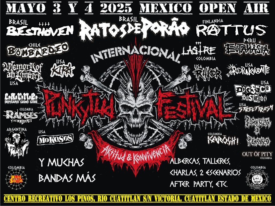 Punkytud Festival VII: una celebración al punk y hardcore