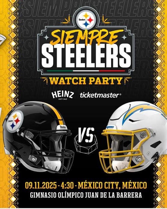 Celebra a los Steelers en México