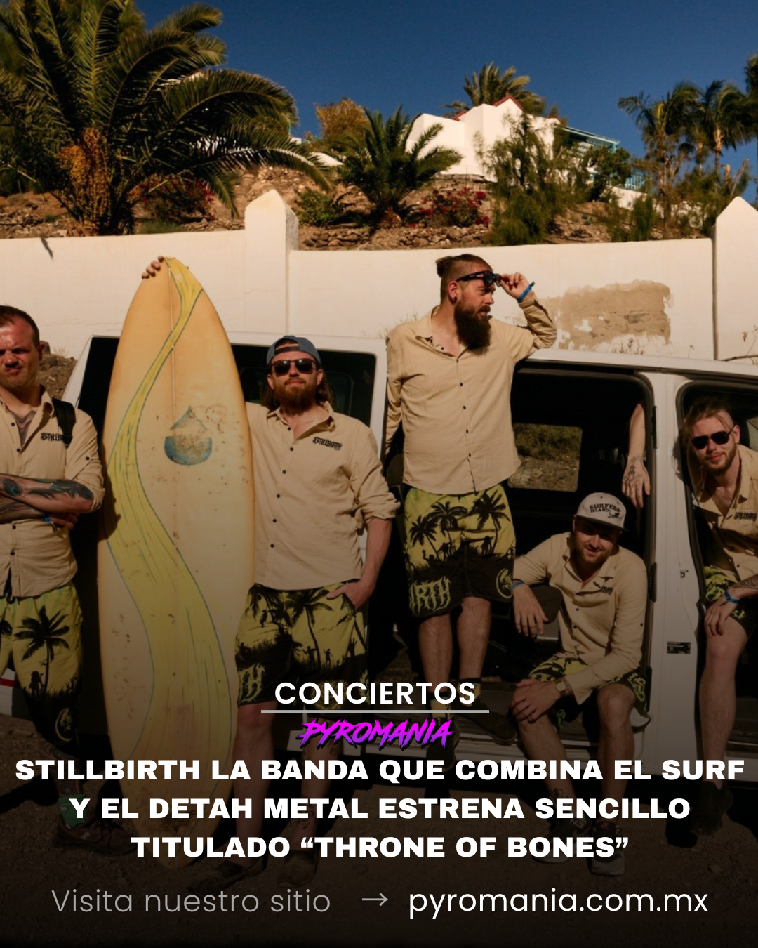 Stillbirth lanza sencillo titulado “Throne Of Bones”.