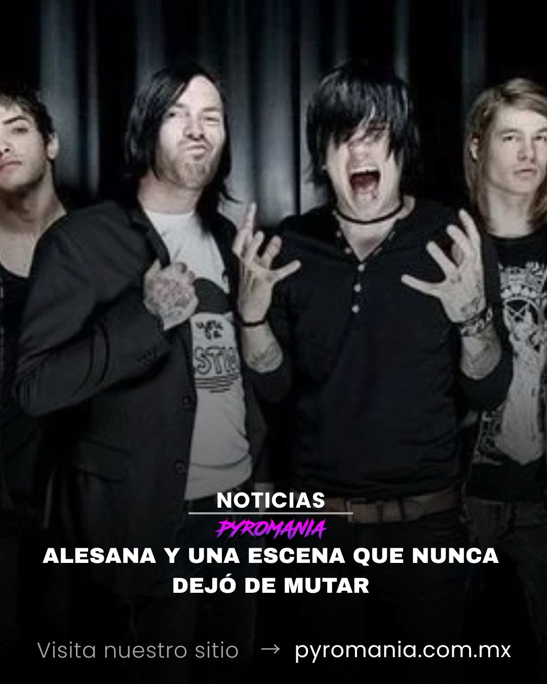 Alesana y una escena que nunca dejó de mutar