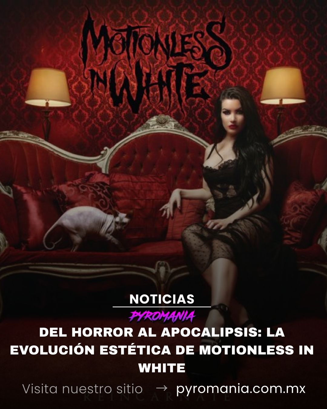 Del horror al apocalipsis: la evolución estética de Motionless in White