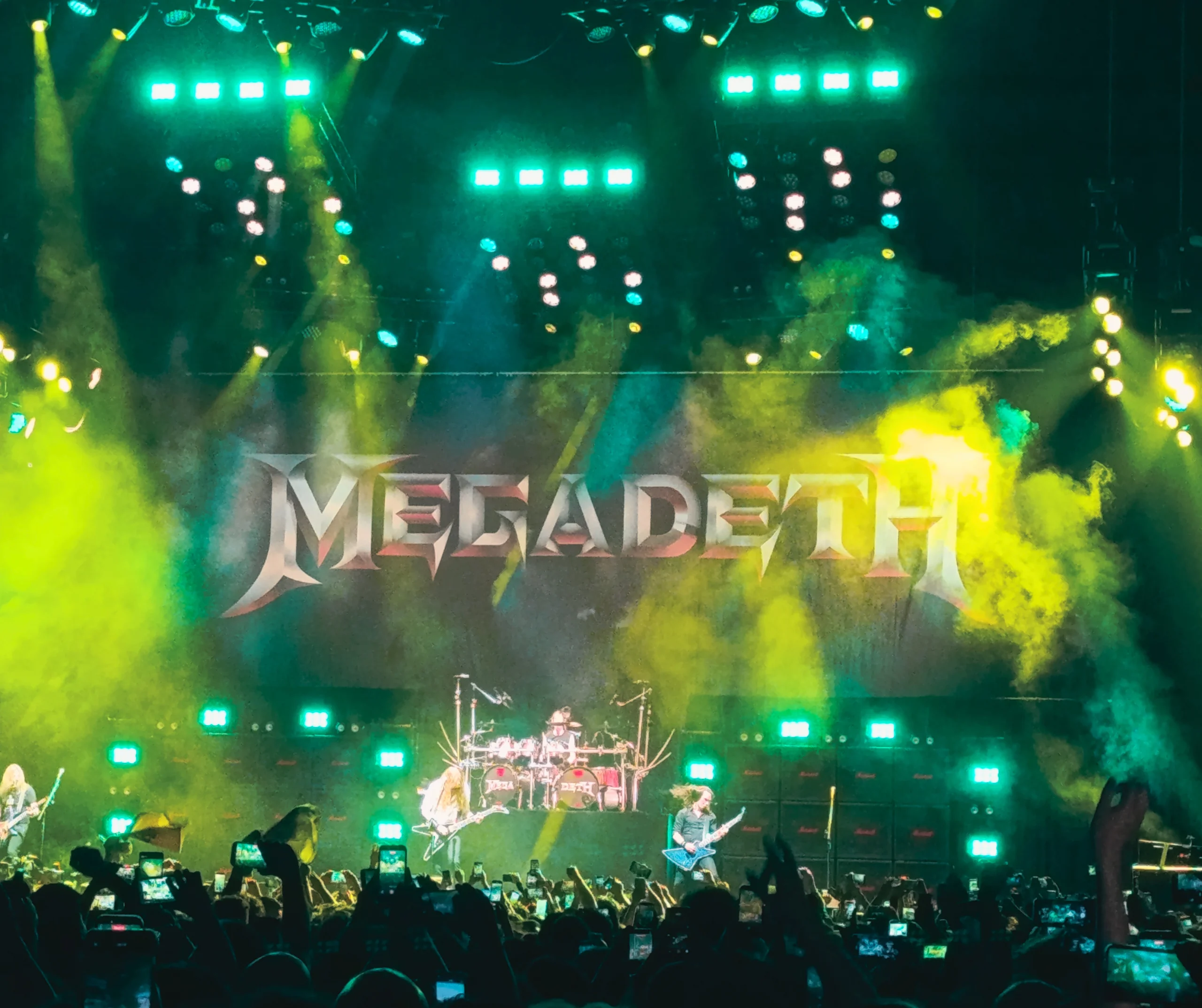 Megadeth y la primera noche de sus “últimas” fechas en México